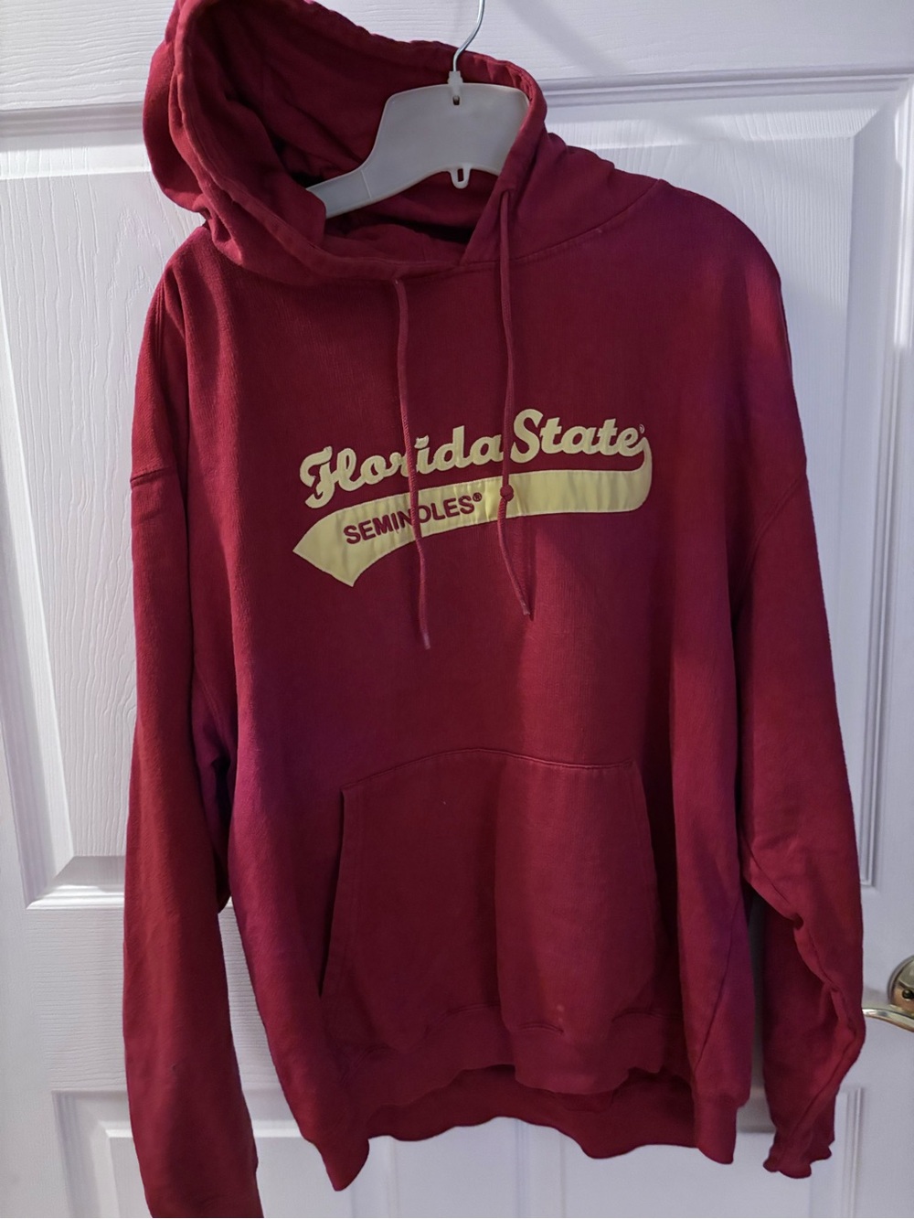 Florida State Seminoles Hoodie with Gold Script